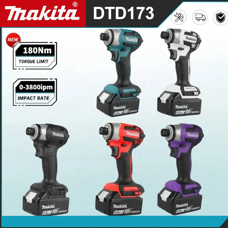 Cordless Drill Driver - مثقاب كهربائي ماكيتا DTD173 18 فولت