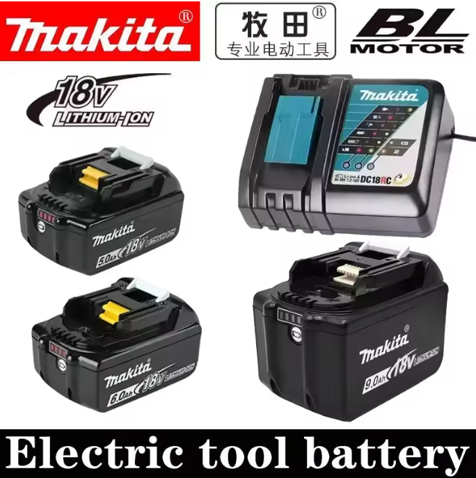 Power Tools Makita - بطارية ماكيتا أصلية 18 فولت 9