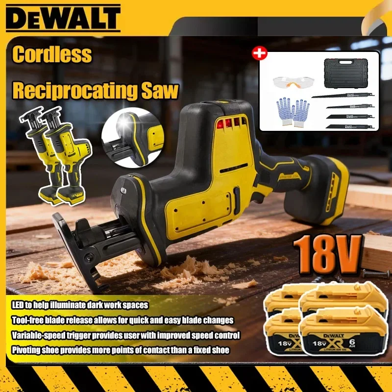 Power Tools Dewalt - منشار ترددي لاسلكي من ديوالت بدون