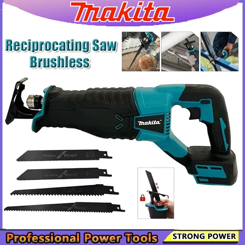 Power Tools Makita - ماكيتا منشار ترددي بدون فرش منشار