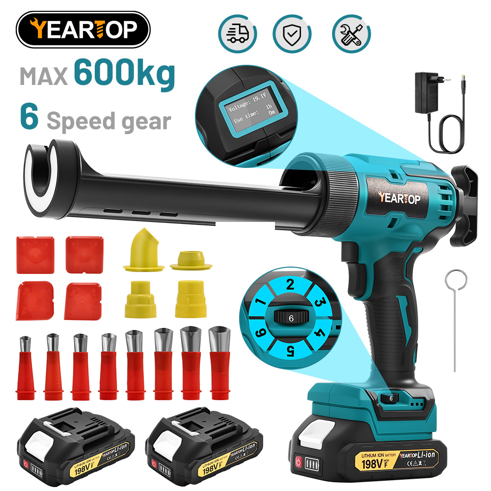 Power Tools Makita - مسدس غراء كهربائي لاسلكي بـ 6