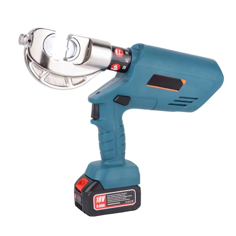 Power Tools Hydraulic - أداة ضغط الكابلات الهيدروليكية EZ-C300 تعمل