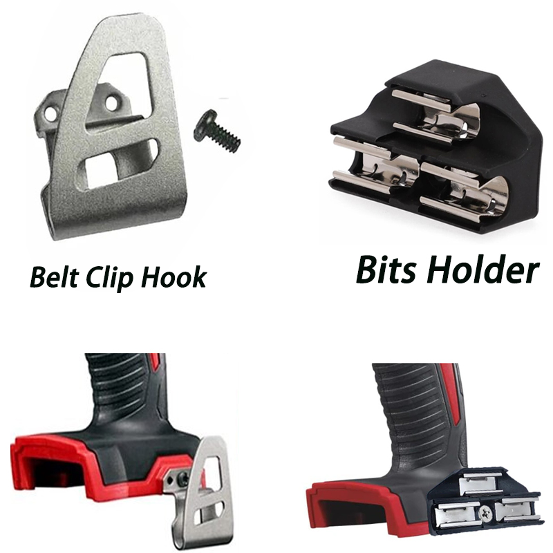 Cordless Drill Driver - بت حامل وحزام خطاف مشبك أطقم