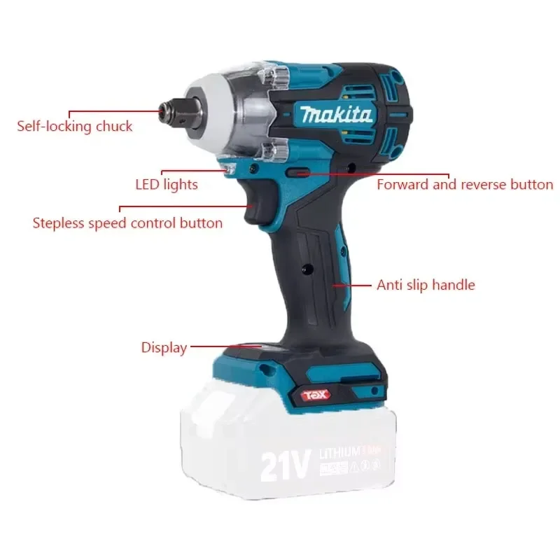 Cordless Drill Driver - ماكيتا TW004G 630N.m مفك براغي كهربائي