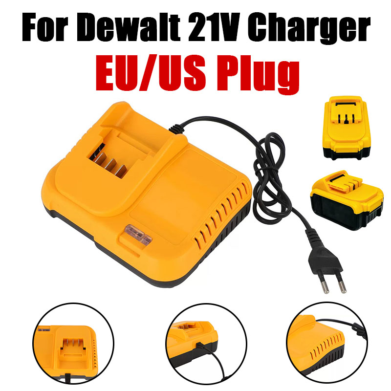 Power Tools Dewalt - شاحن بطارية ليثيوم 21 فولت 0.5