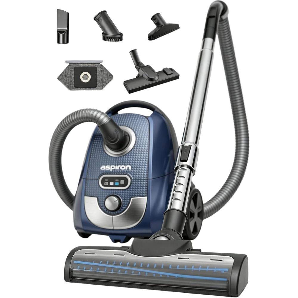 Power Tools Vacuum - مكنسة كهربائية أسطوانية، 1600 واط/40 كيلو