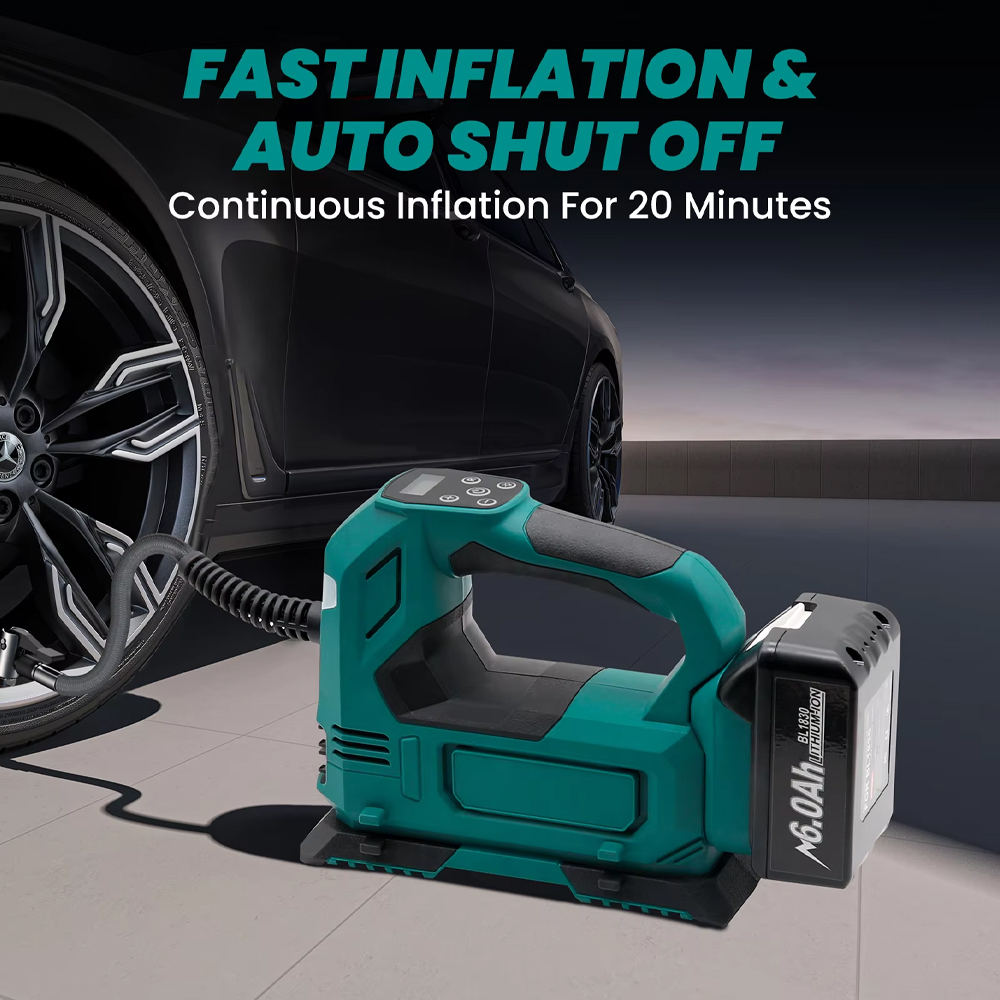 Power Tools Makita - منفاخ إطارات لاسلكي لماكيتا 18 فولت