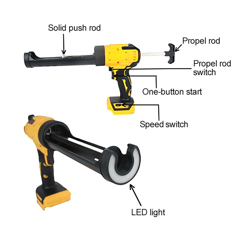 مسدس السد الكهربائي لماكيتا دي - مراجعة Power Tools Dewalt وسعره