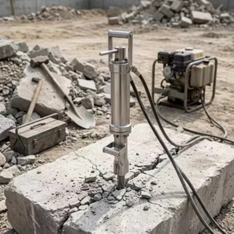 مُقسِّم أحجار هيدروليكي كهربائ - مراجعة Power Tools Hydraulic وسعره