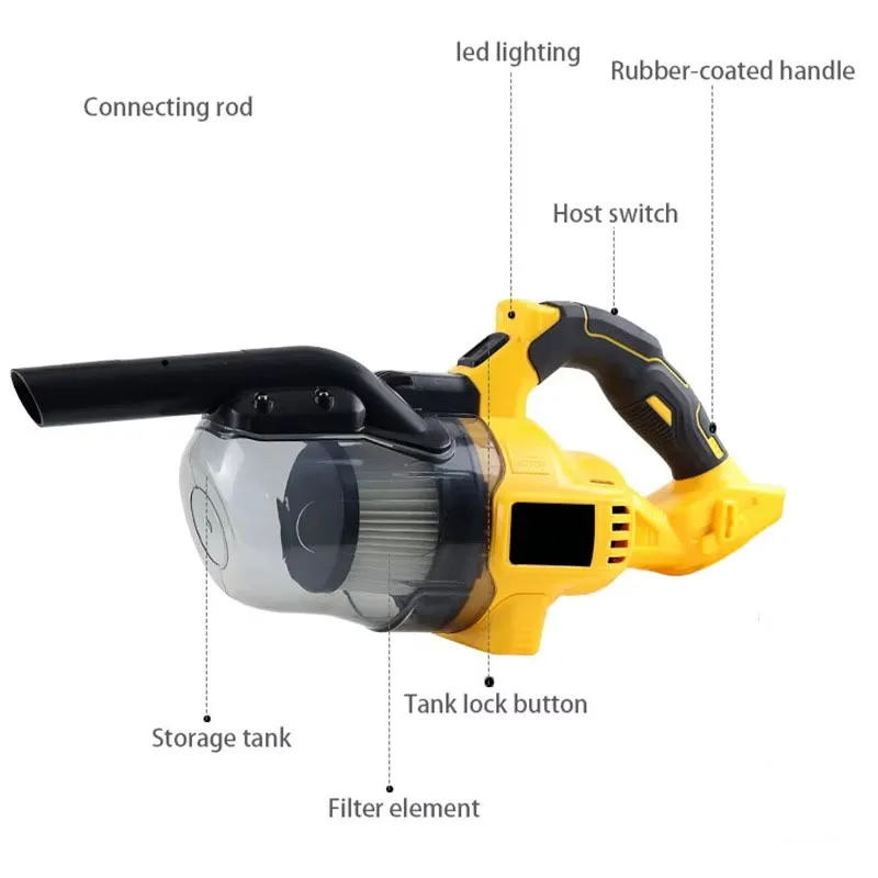 مكنسة كهربائية محمولة 5 في 1 م - مراجعة Power Tools Vacuum وسعره