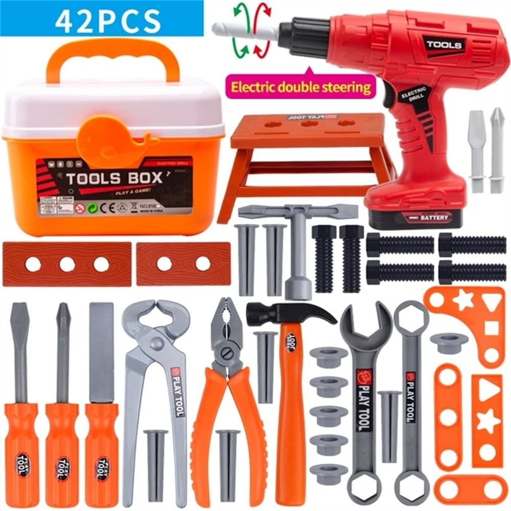 مجموعة أدوات ألعاب كهربائية لل - مراجعة Power Tools In Construction وسعره