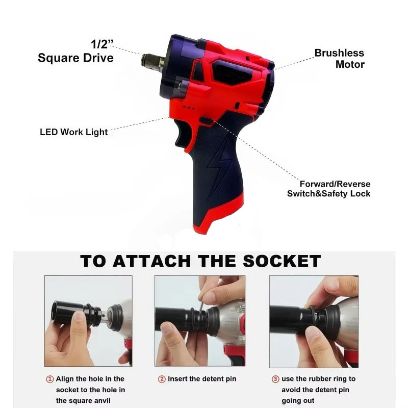 مفك براغي كهربائي بدون فرشاة 1 - مراجعة Cordless Drill Driver وسعره