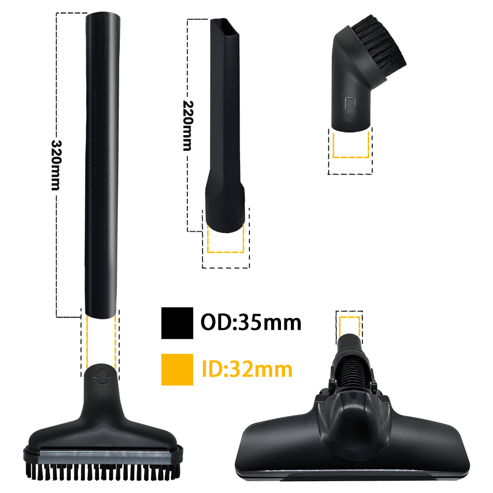 مكنسة كهربائية بدون فرشاة من P - مراجعة Power Tools Vacuum وسعره