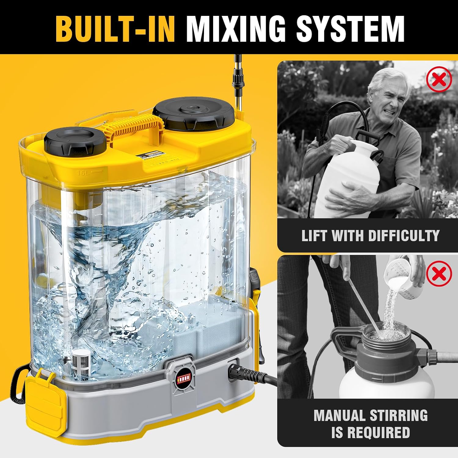 بخاخ محمول على الظهر يعمل ببطا - مراجعة Power Tools Dewalt وسعره