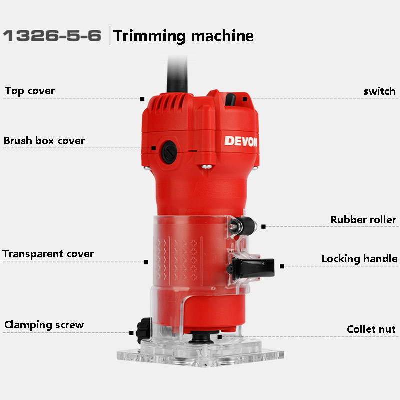 220V Wood Router Machine Woodw - مراجعة Power Tools Router وسعره
