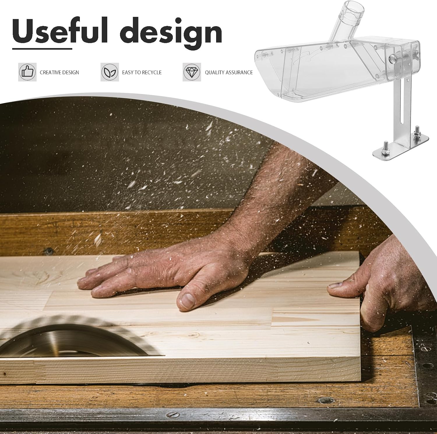 غطاء حماية شفاف لمنشار الطاولة - مراجعة Power Tools Vacuum وسعره