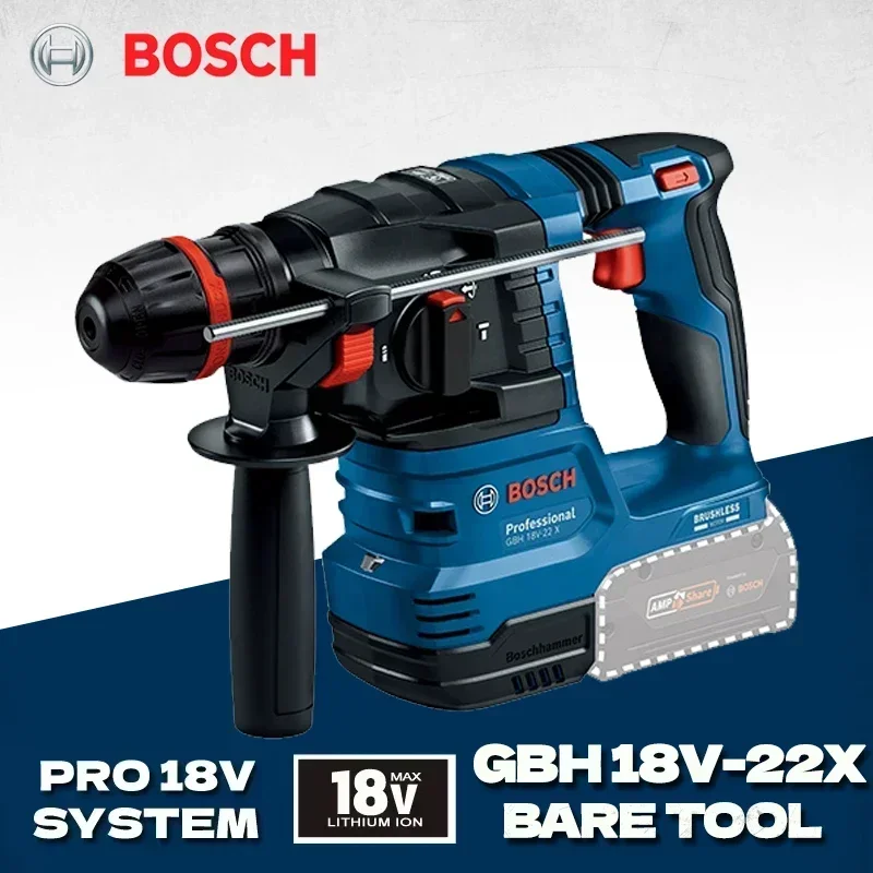 مطرقة دوارة بوش GBH 18V-22X اح - مراجعة Power Tools Router وسعره